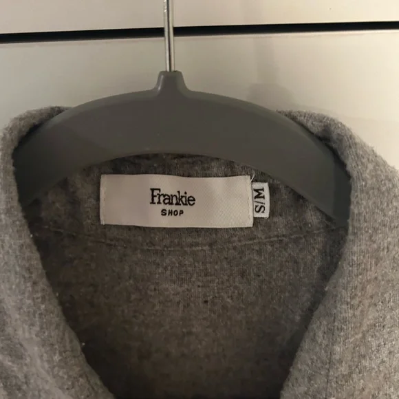 Frankie Shop wool blend button down - Picture 2 of 4